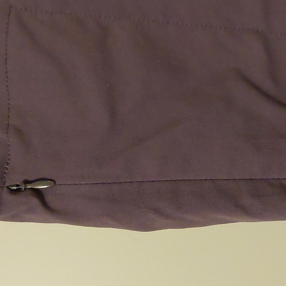 Prana Halle Coal/Dark Gray Hiking Pant, Boot Cut, sz 8, Adjustable Waist - Picture 4 of 10